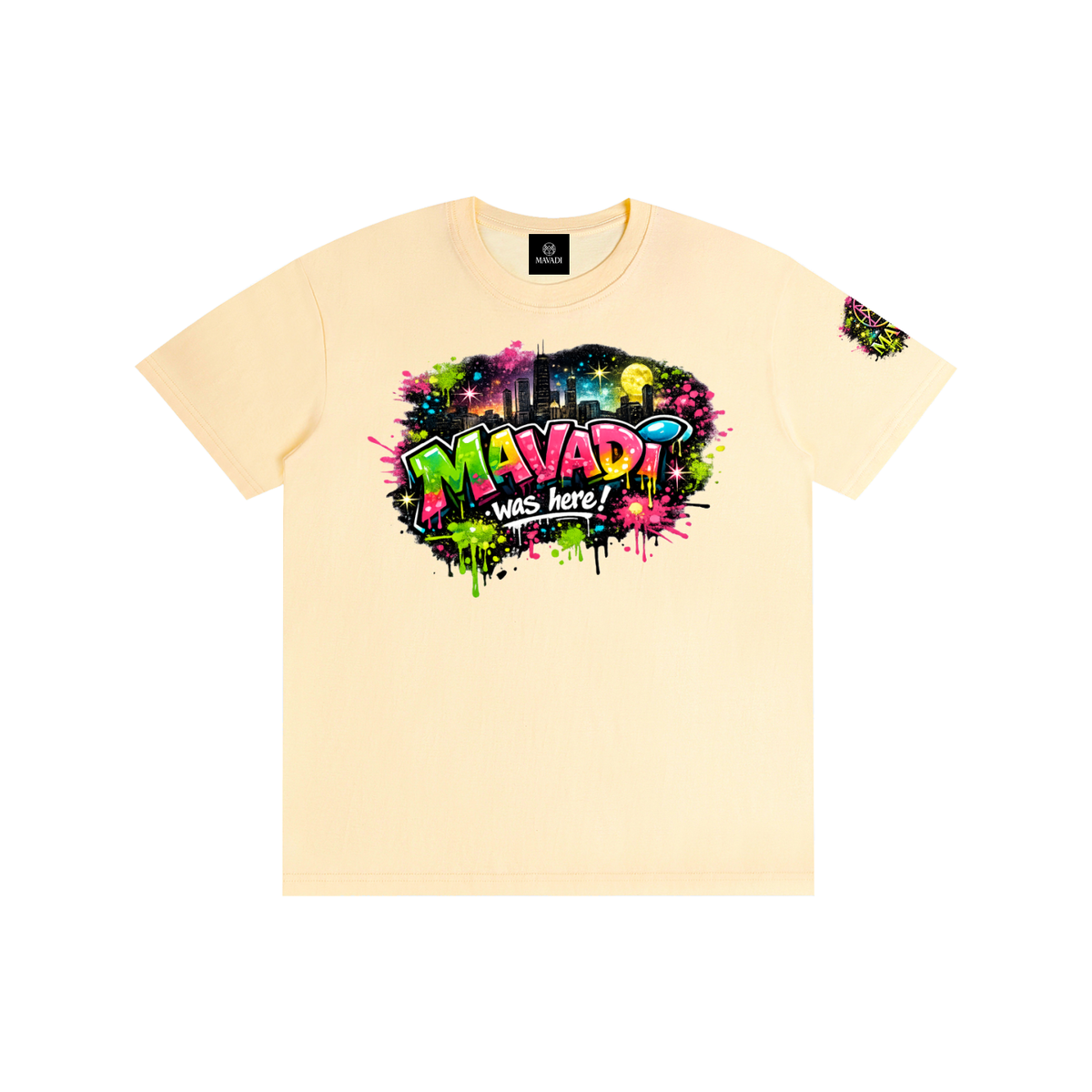 MAVADI was here Chi-Town graffiti  Unisex T-Shirt
