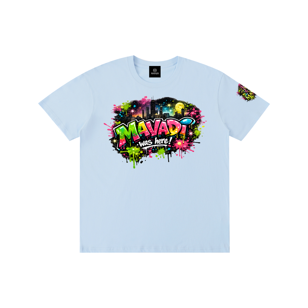 MAVADI was here Chi-Town graffiti  Unisex T-Shirt