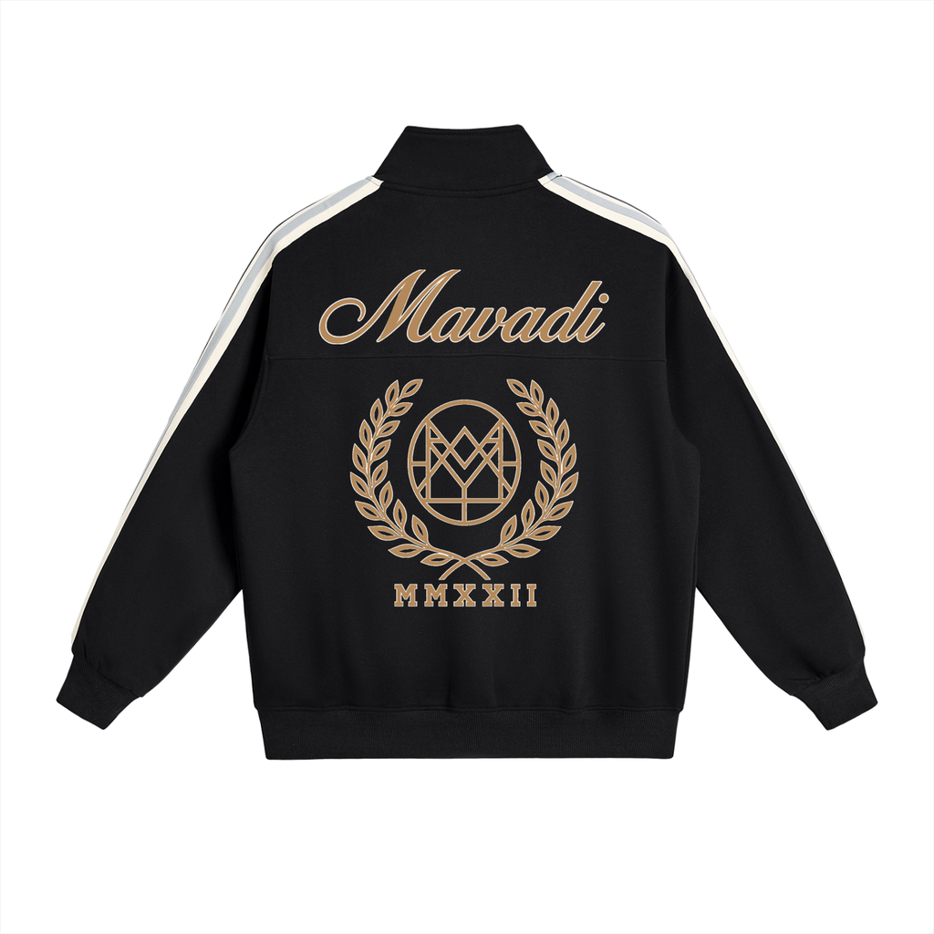 MAVADI Atelier Laureled House Stand Collar Track Jacket
