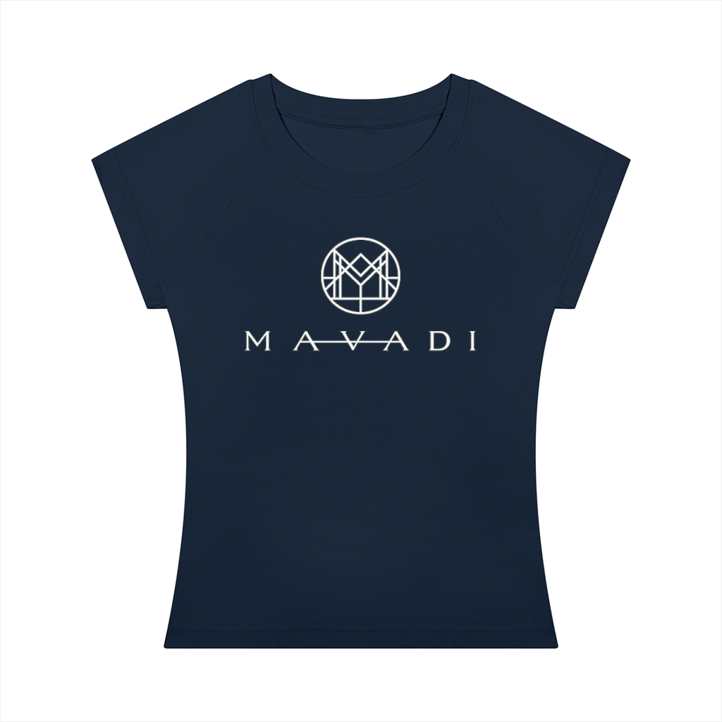 MAVADI FEMME Signature Logo T-Shirt — Dark Colors