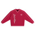 MAVADI Love iZ 4EVER Unisex Color Block V-Neck Sweatshirt