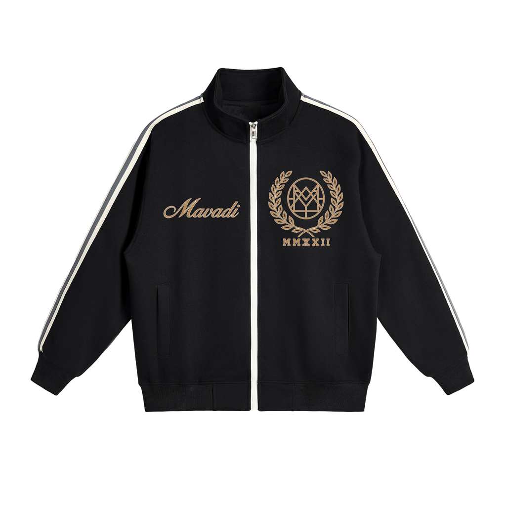 MAVADI Atelier Laureled House Stand Collar Track Jacket