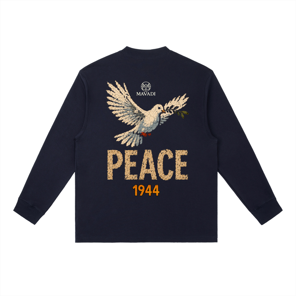 MAVADI 1944 Collection Crowned Witness Long Sleeve Tee