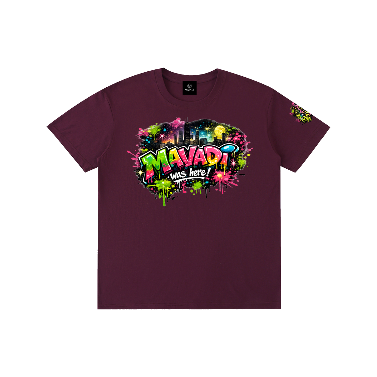MAVADI was here Chi-Town graffiti  Unisex T-Shirt