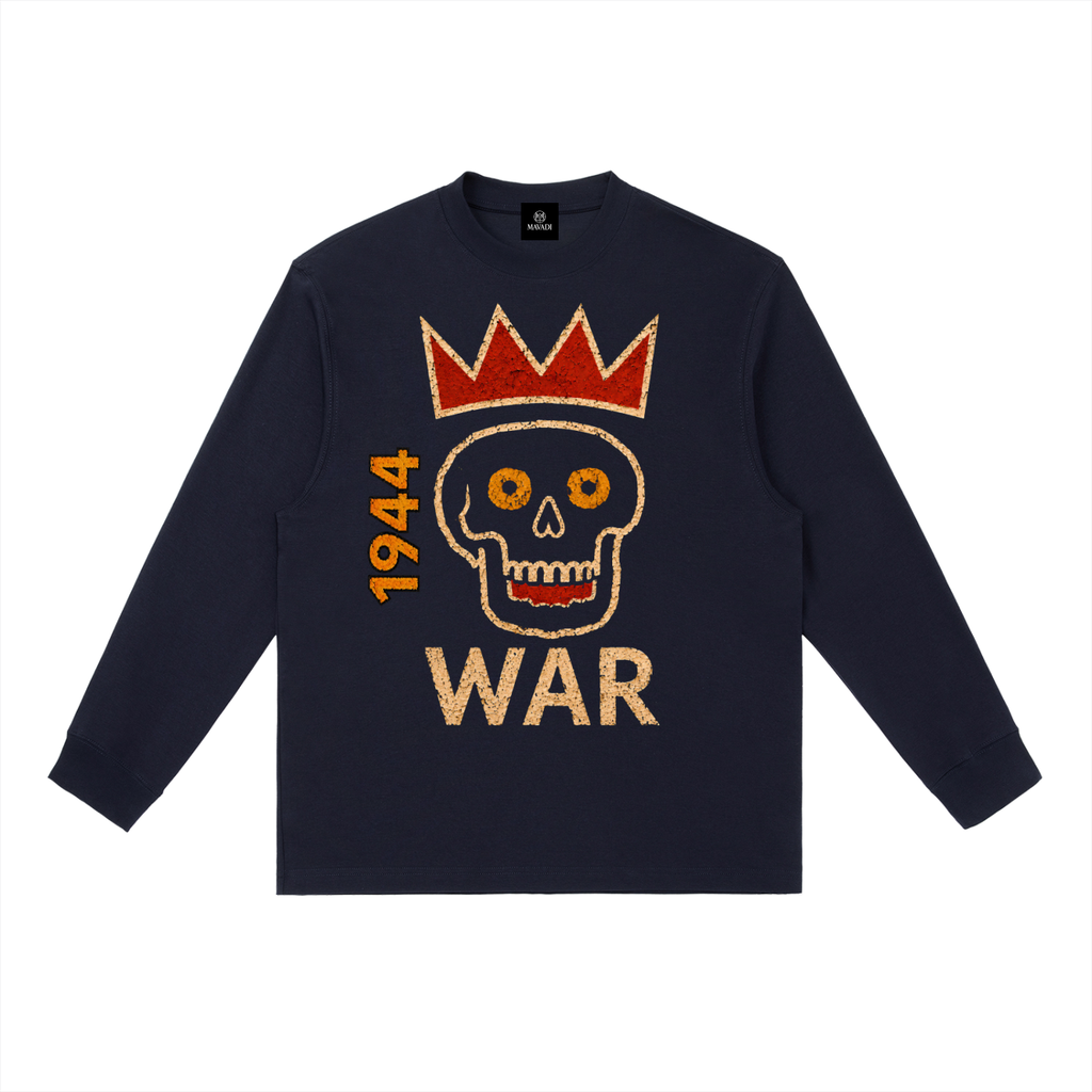 MAVADI 1944 Collection Crowned Witness Long Sleeve Tee