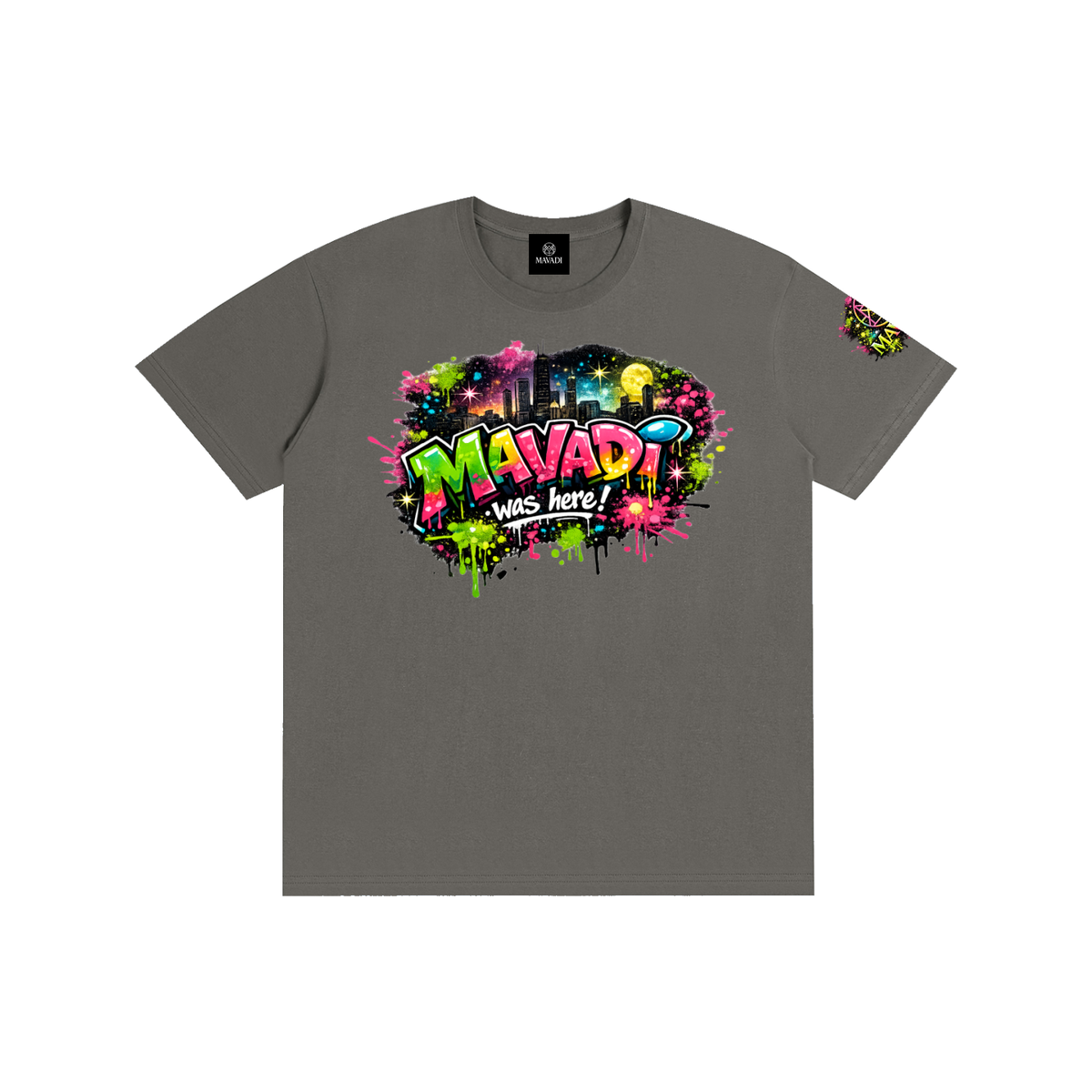 MAVADI was here Chi-Town graffiti  Unisex T-Shirt