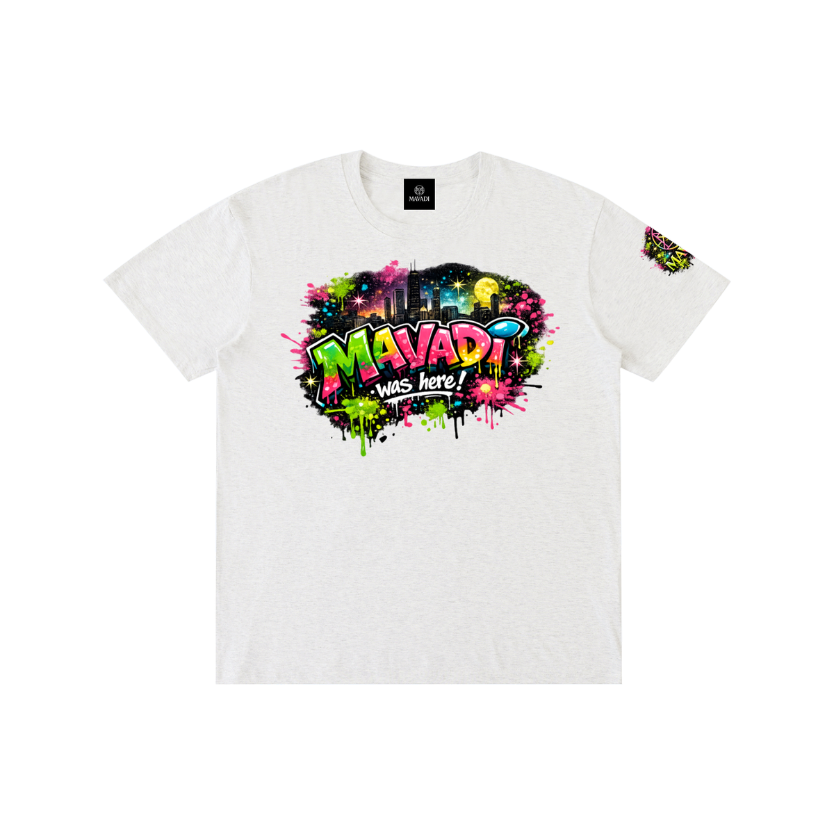 MAVADI was here Chi-Town graffiti  Unisex T-Shirt