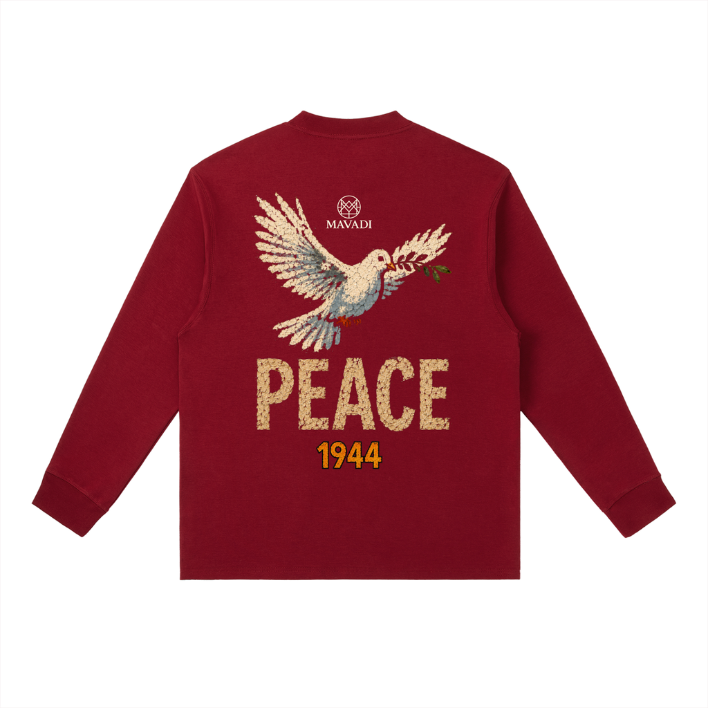 MAVADI 1944 Collection Crowned Witness Long Sleeve Tee