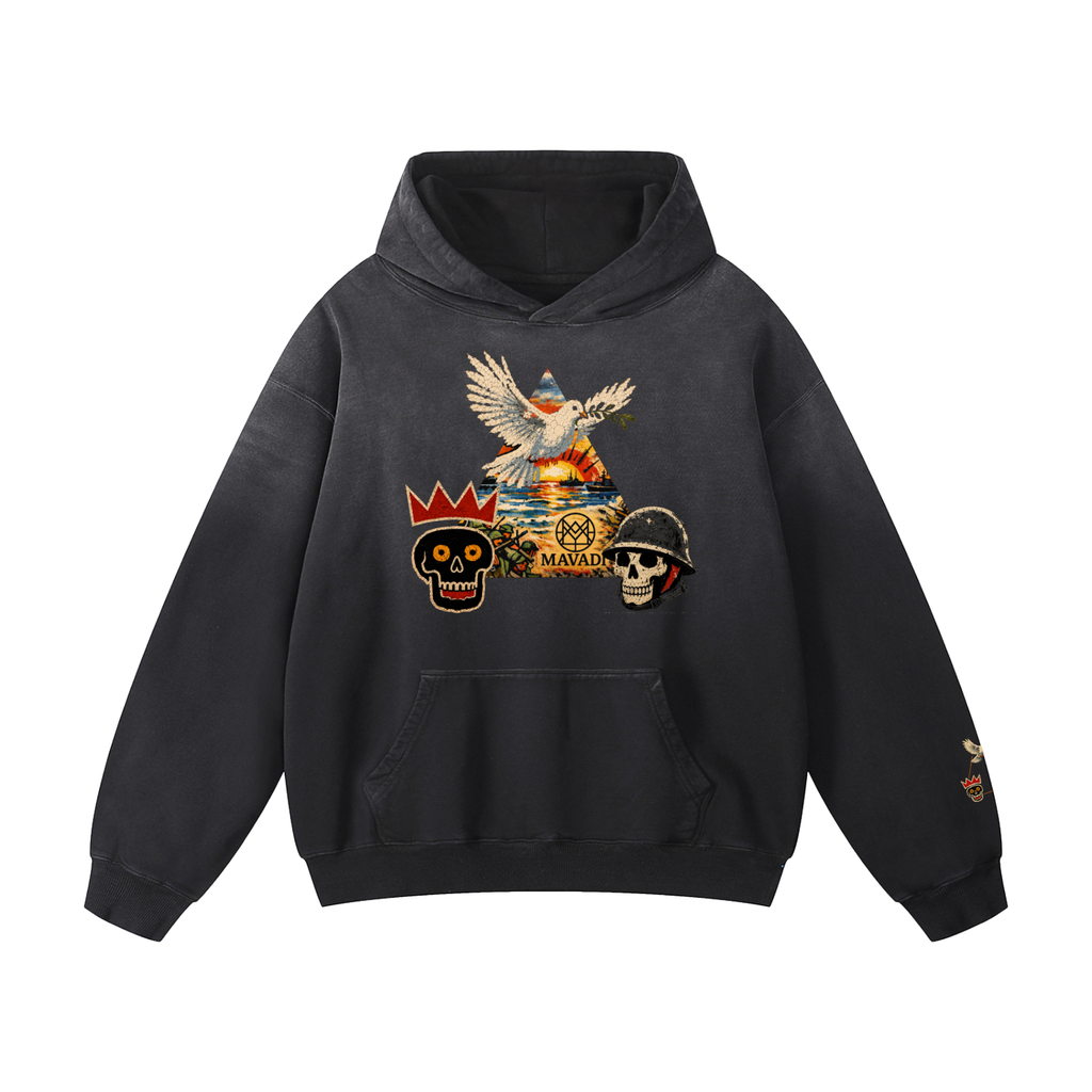 Heavyweight Sunfade Oversized Hoodie