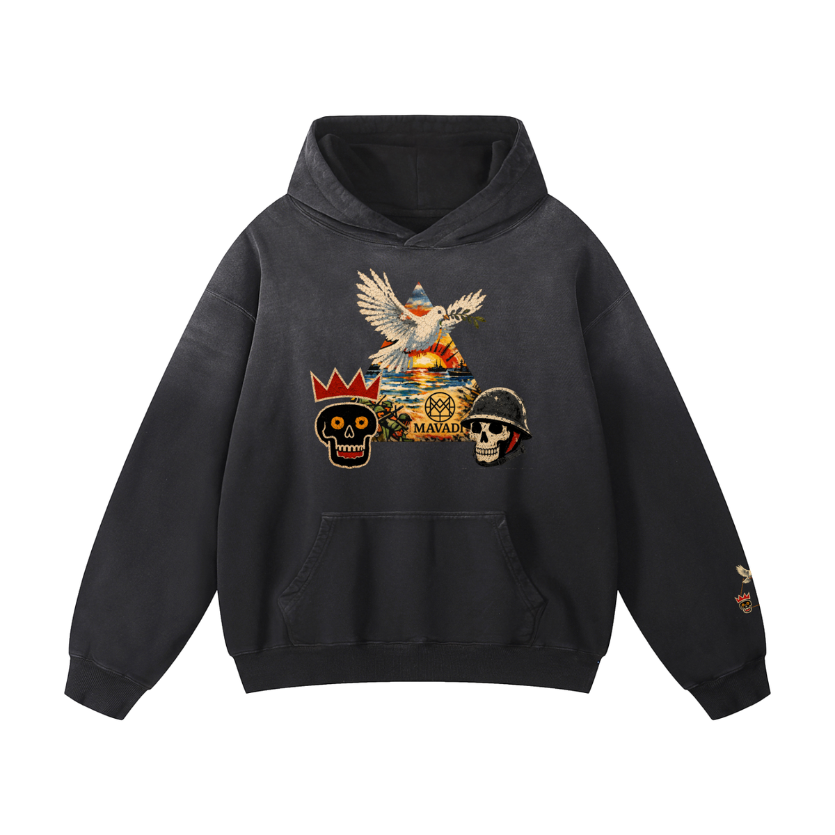 Heavyweight Sunfade Oversized Hoodie