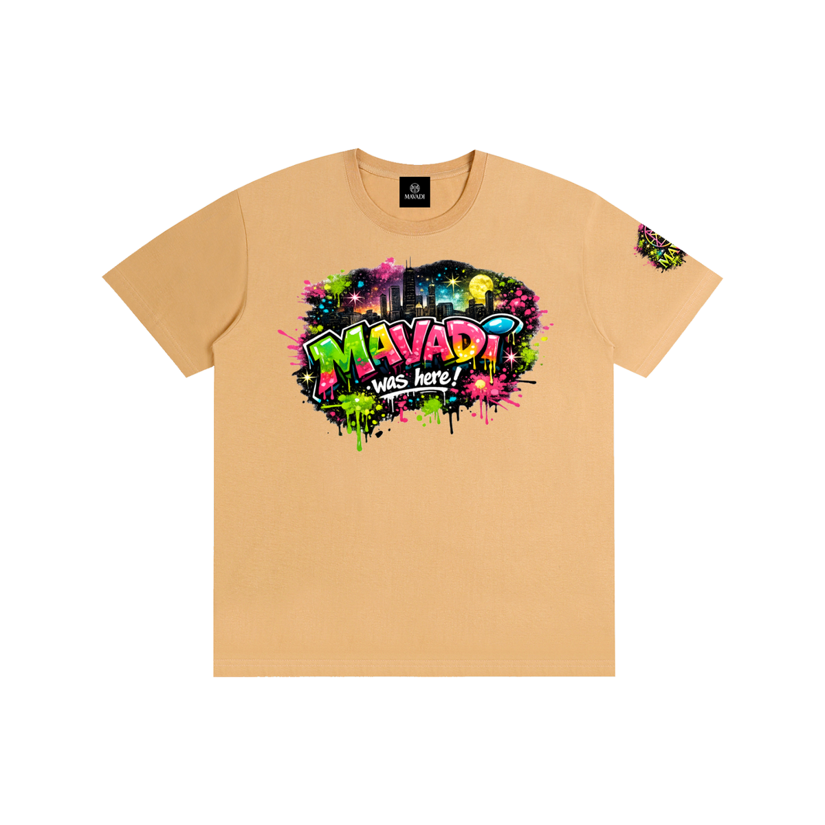 MAVADI was here Chi-Town graffiti  Unisex T-Shirt
