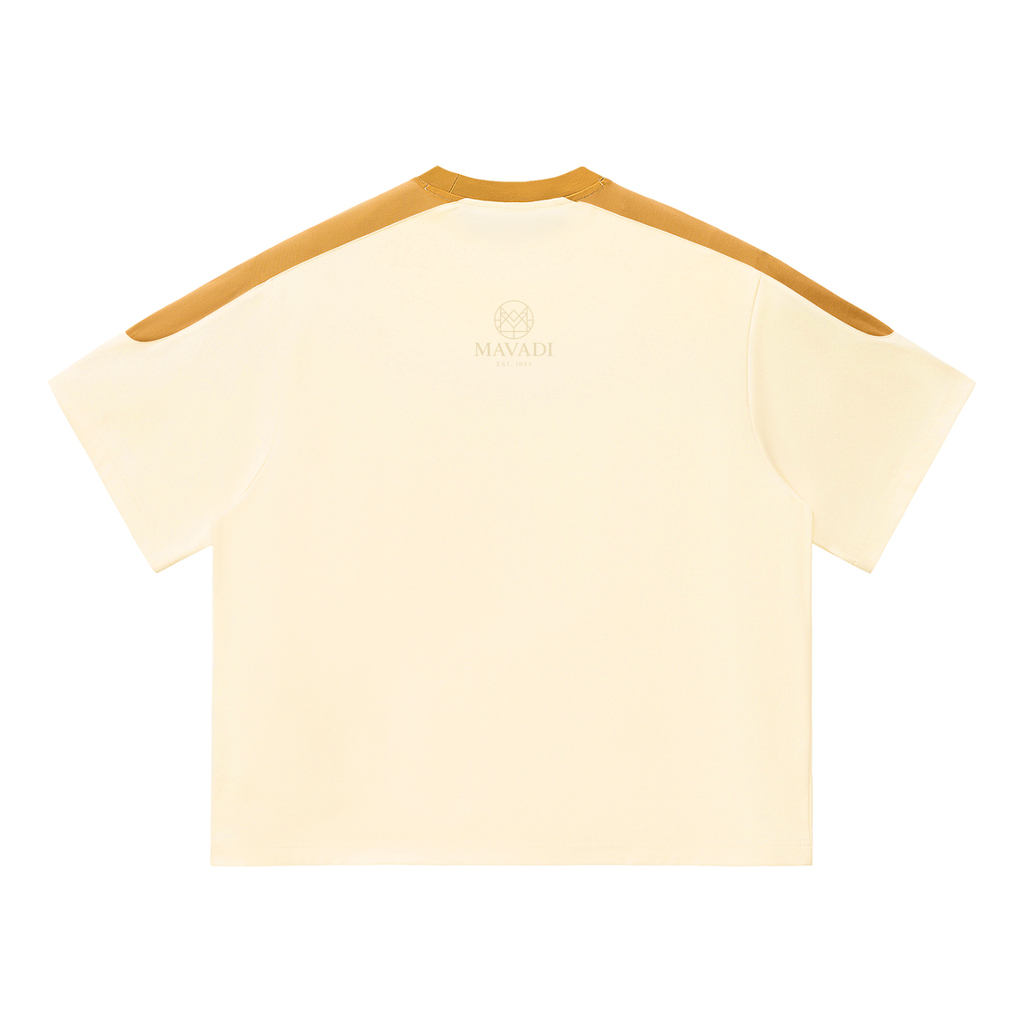 MAVADI Atelier Flourish Color Block Oversized T-Shirt