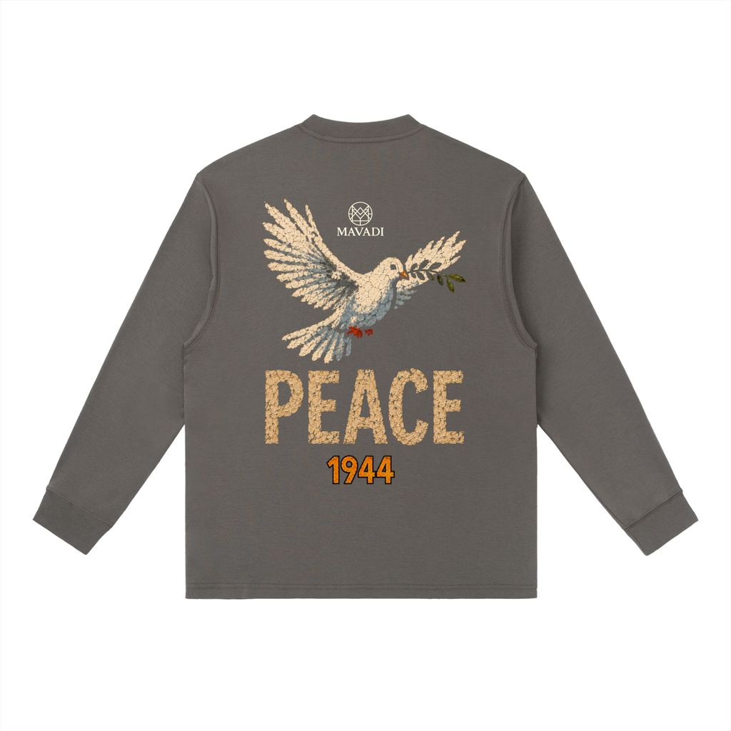 MAVADI 1944 Collection Crowned Witness Long Sleeve Tee