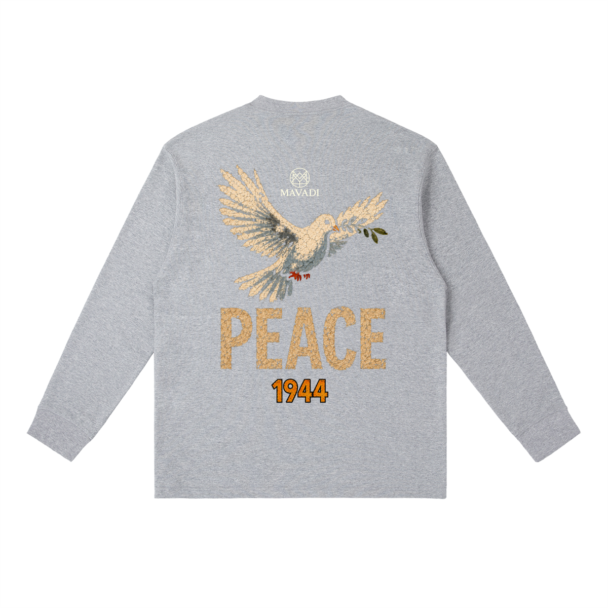 MAVADI 1944 Collection Crowned Witness Long Sleeve Tee