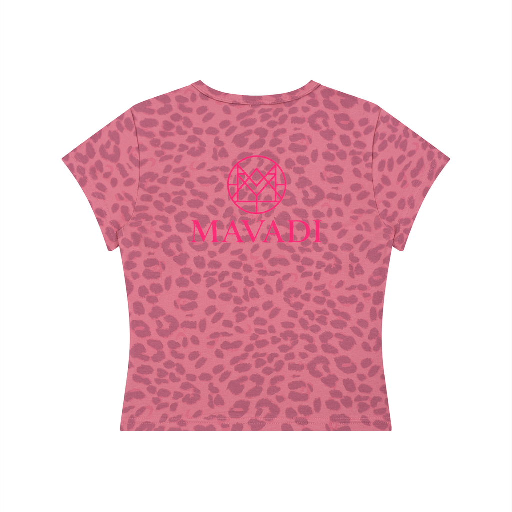 MAVADI Femme — Wild Signature Leopard Crop Tee