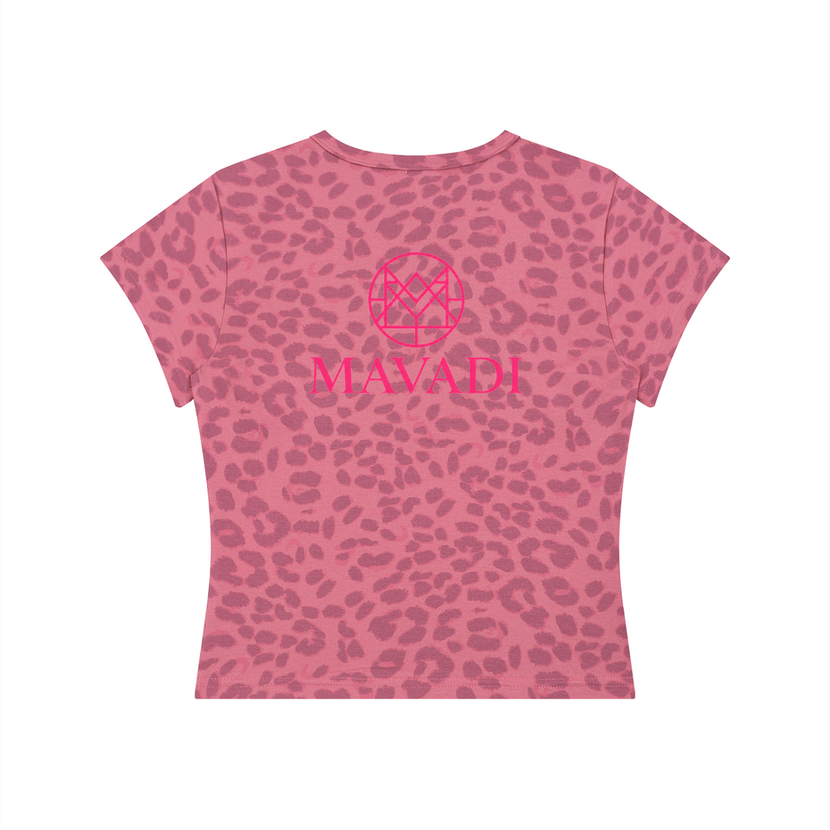 MAVADI Femme — Wild Signature Leopard Crop Tee
