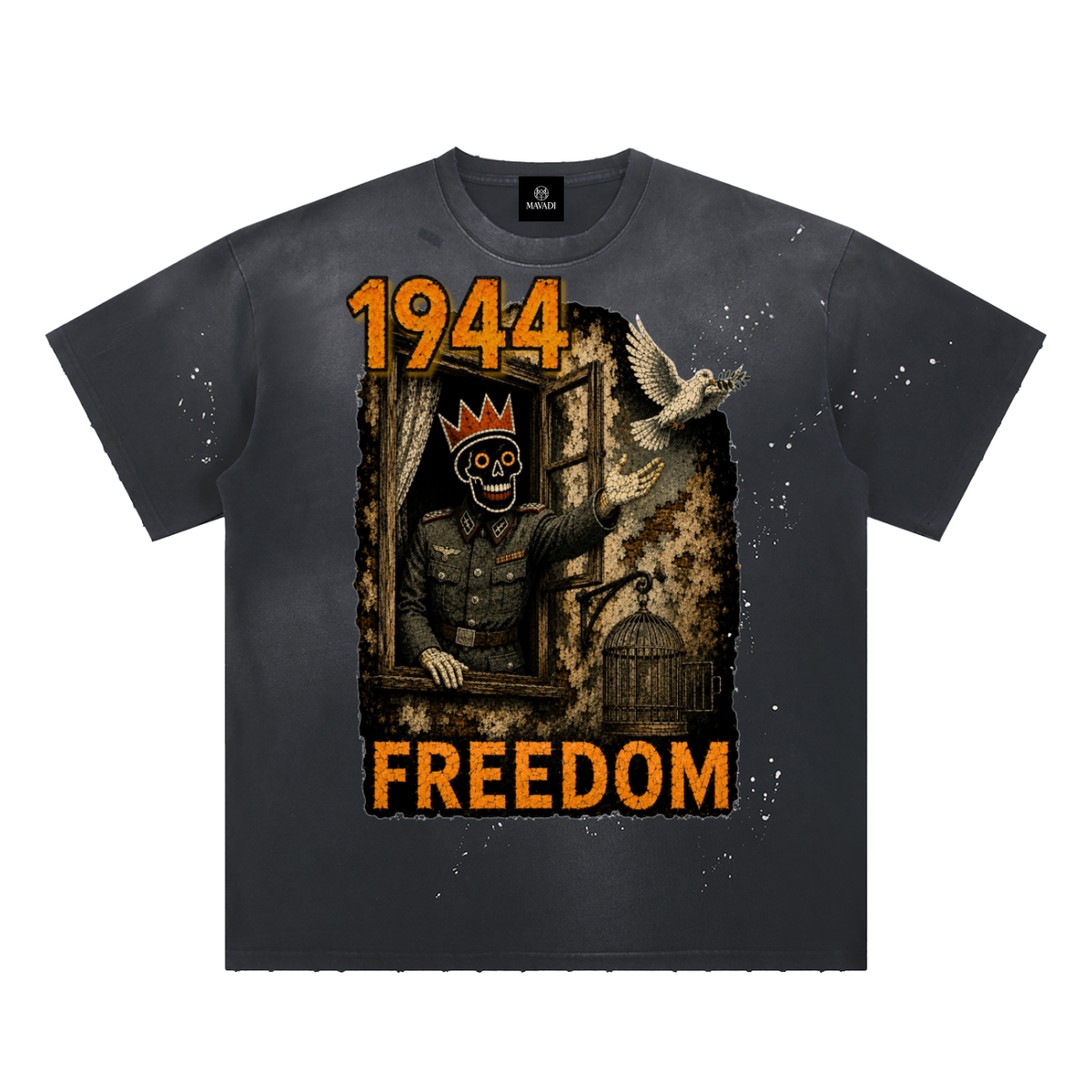MAVADI 1944 Collection Freedom Ascending Sunfade Tee