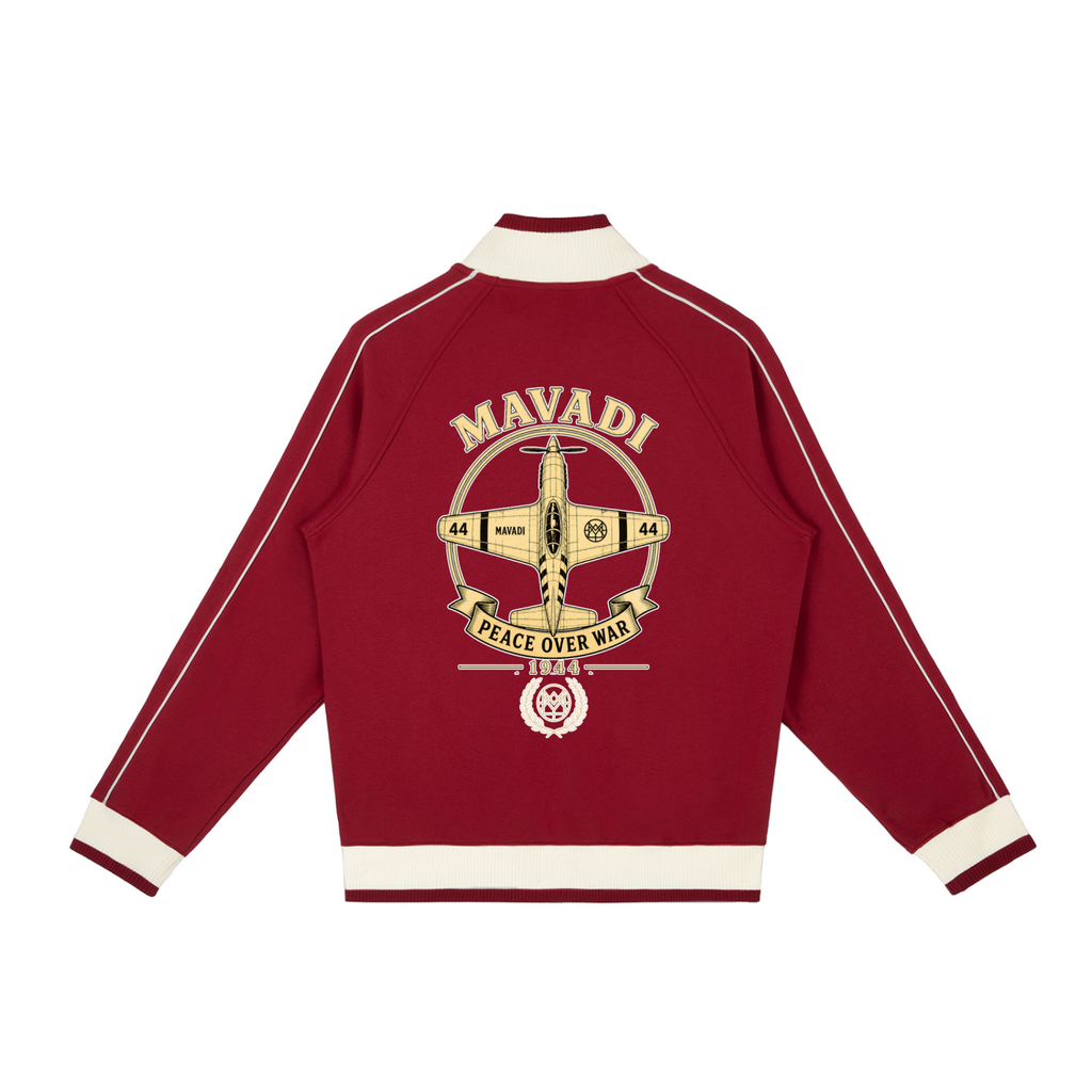 MAVADI 1944 Collection Peace Over War Heritage Zip Track Jacket