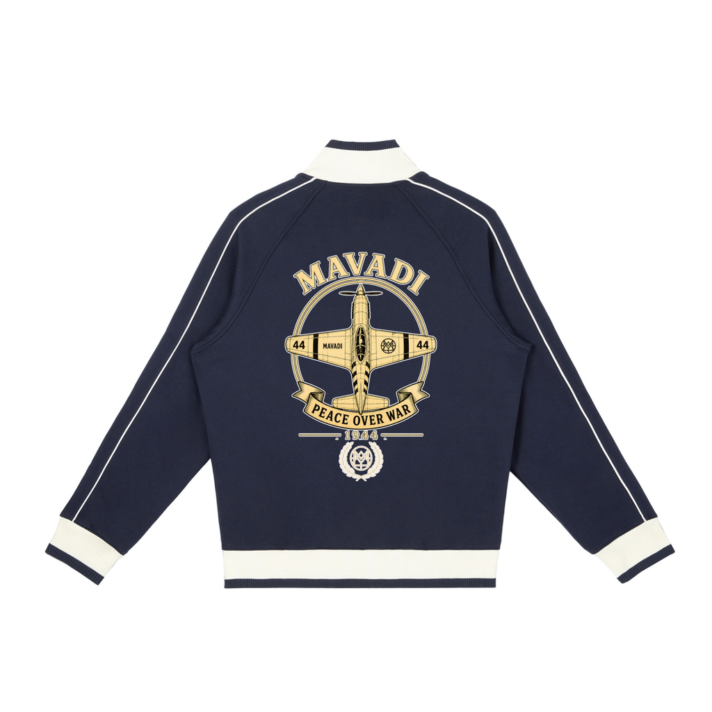 MAVADI 1944 Collection Peace Over War Heritage Zip Track Jacket