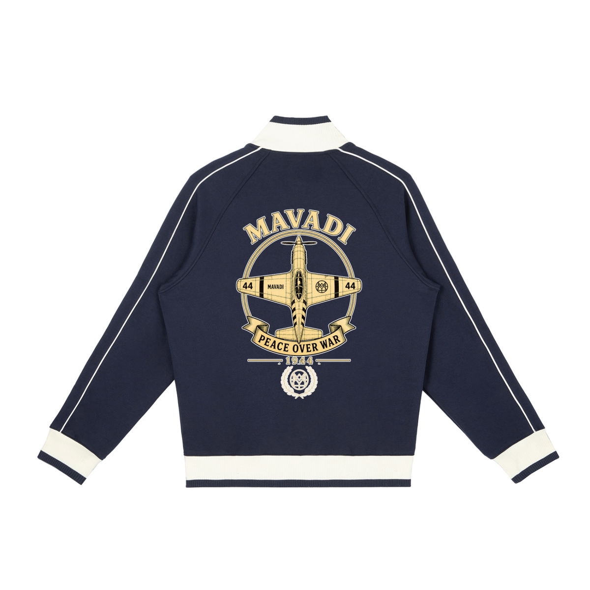 MAVADI 1944 Collection Peace Over War Heritage Zip Track Jacket