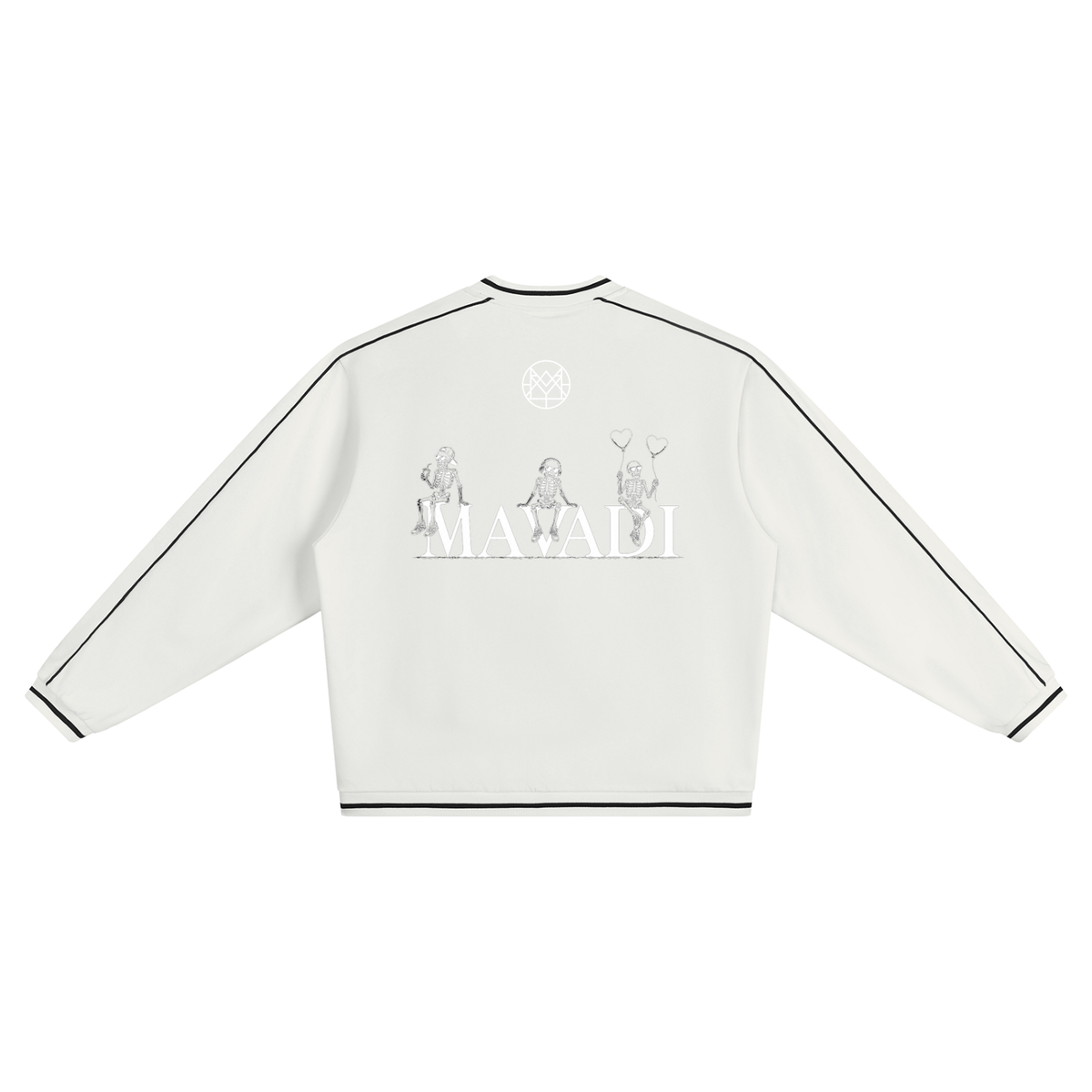 MAVADI Love iZ 4EVER Unisex Color Block V-Neck Sweatshirt
