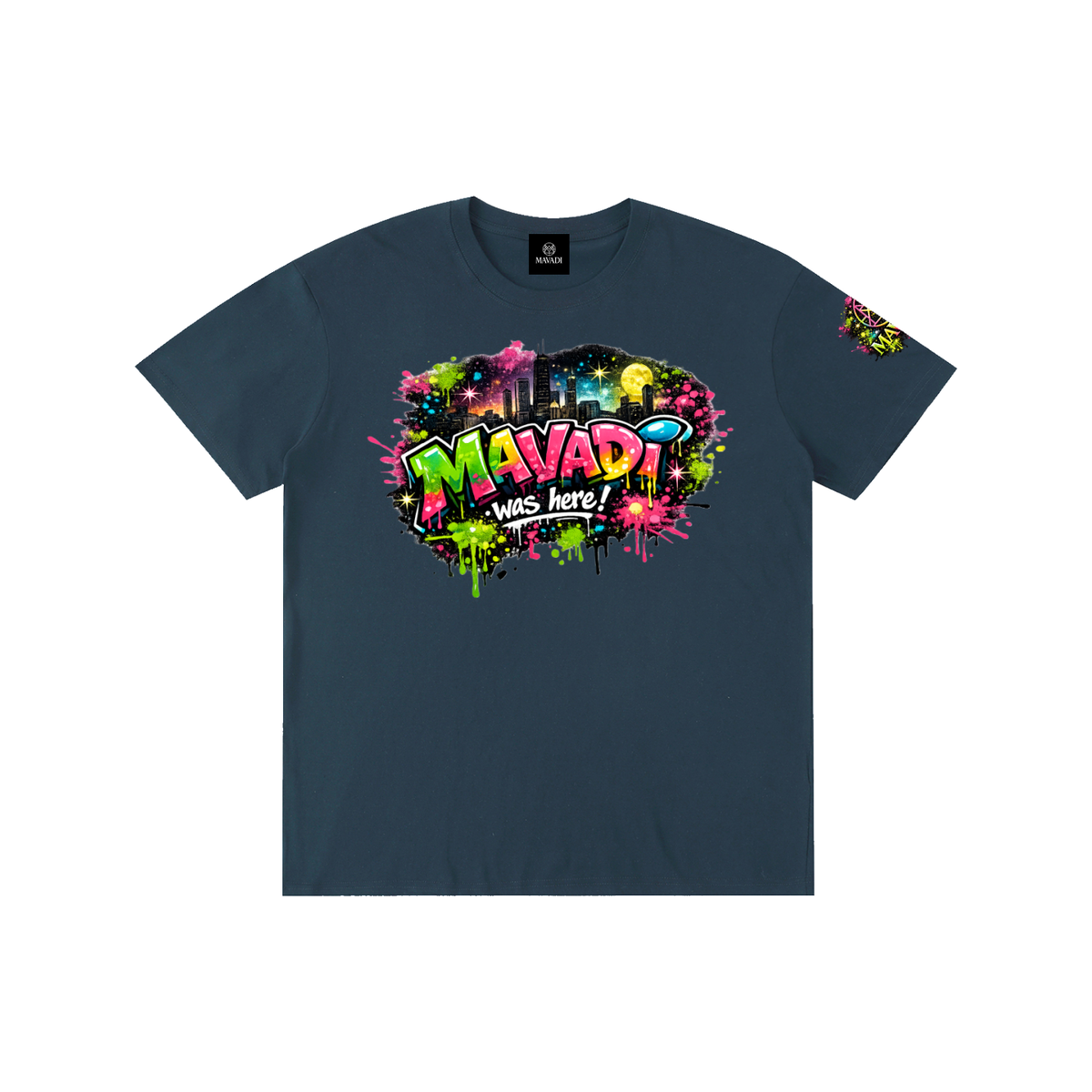 MAVADI was here Chi-Town graffiti  Unisex T-Shirt