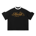 MAVADI Atelier Flourish Color Block Oversized T-Shirt