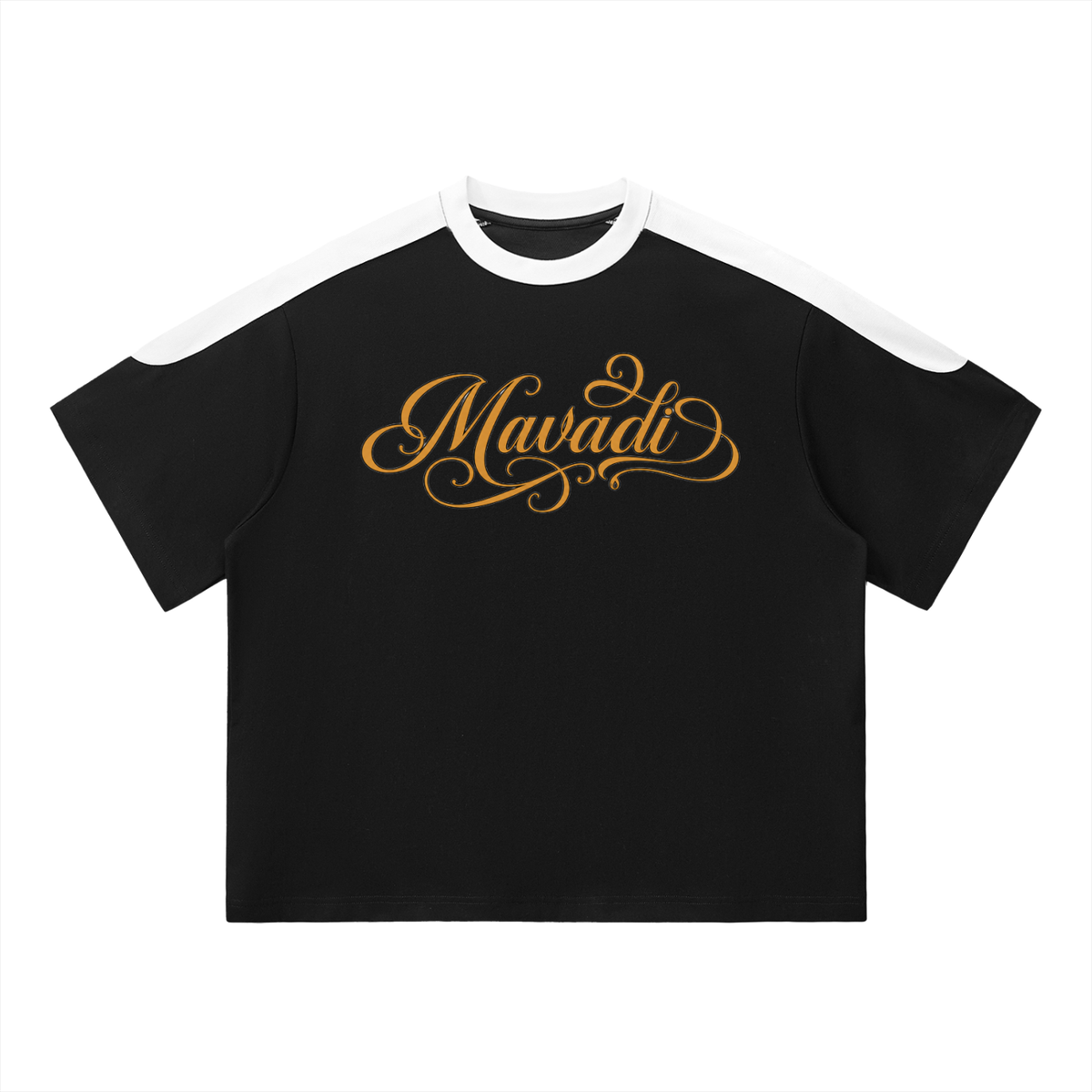 MAVADI Atelier Flourish Color Block Oversized T-Shirt