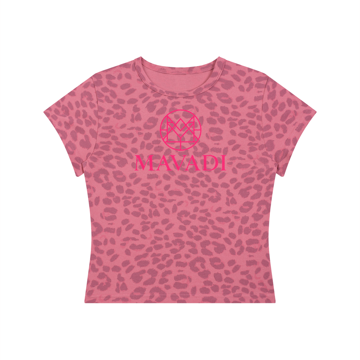 MAVADI Femme — Wild Signature Leopard Crop Tee