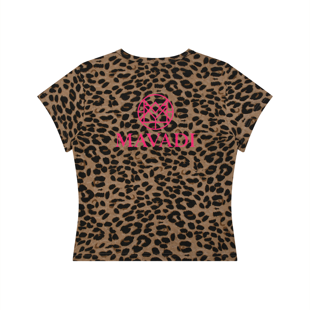 MAVADI Femme — Wild Signature Leopard Crop Tee