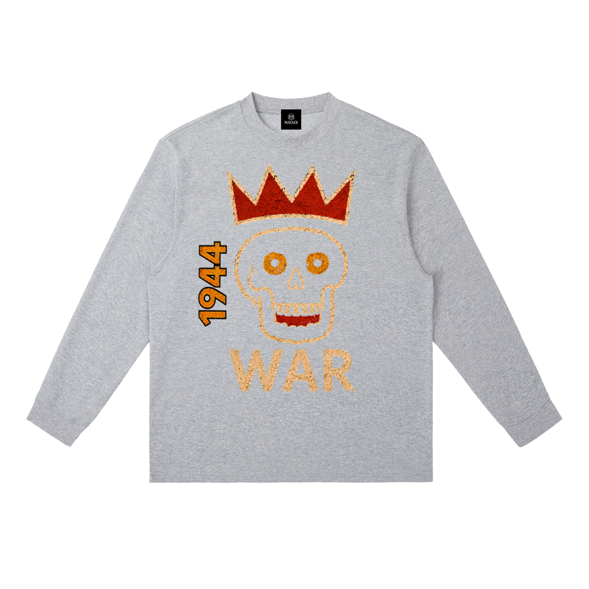 MAVADI 1944 Collection Crowned Witness Long Sleeve Tee