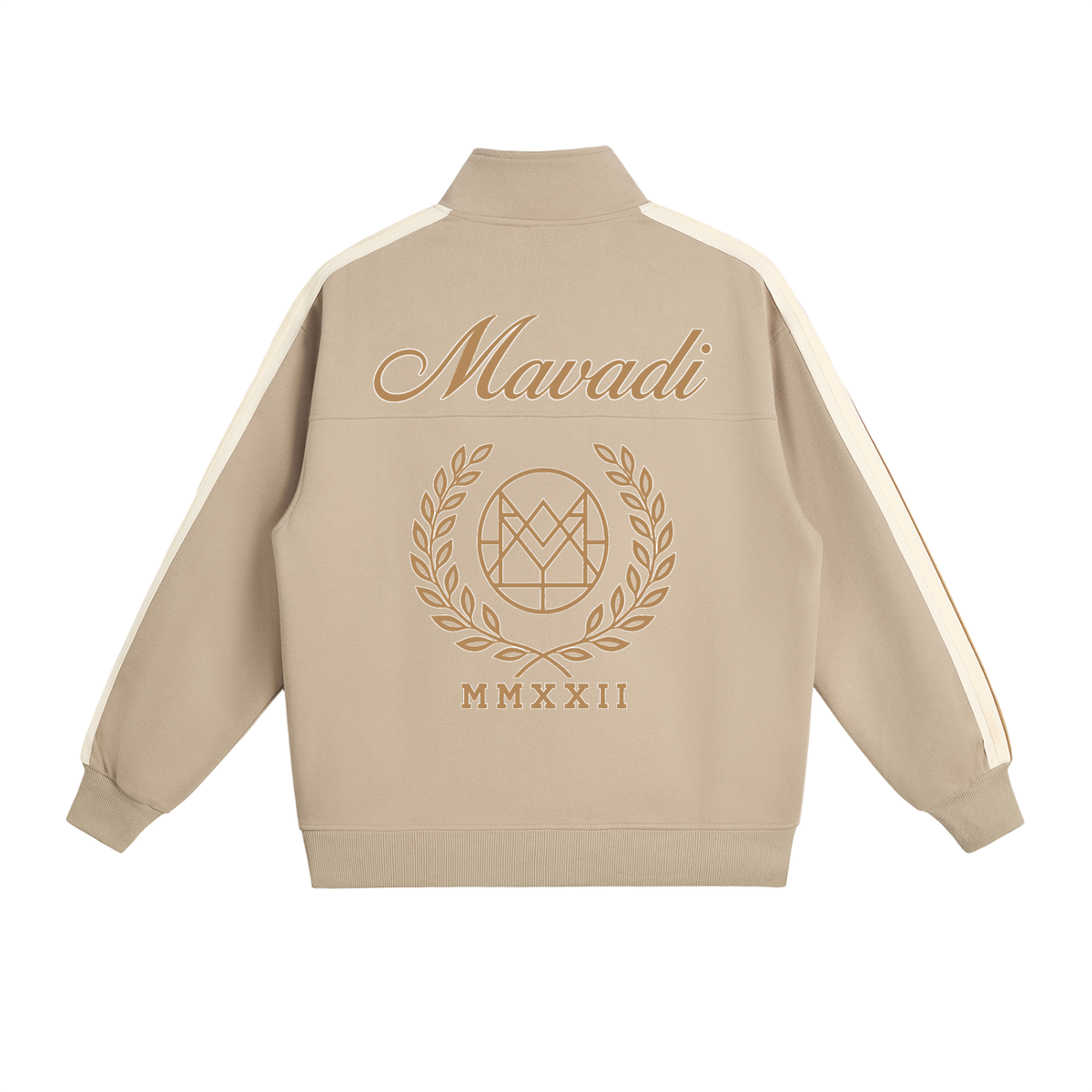 MAVADI Atelier Laureled House Stand Collar Track Jacket