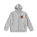 Essential Heavyweight High Neck  Zip-Up Hoodie