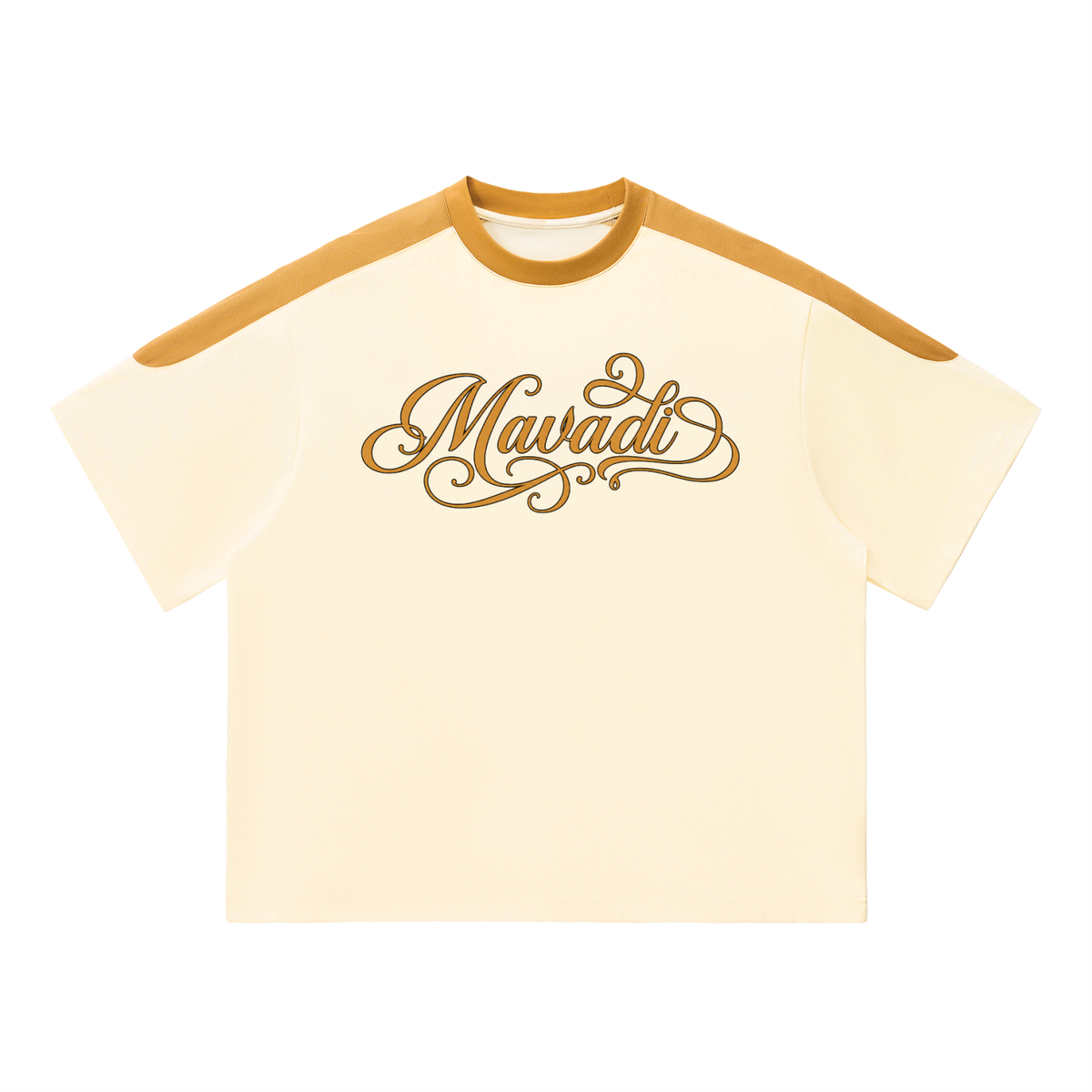 MAVADI Atelier Flourish Color Block Oversized T-Shirt