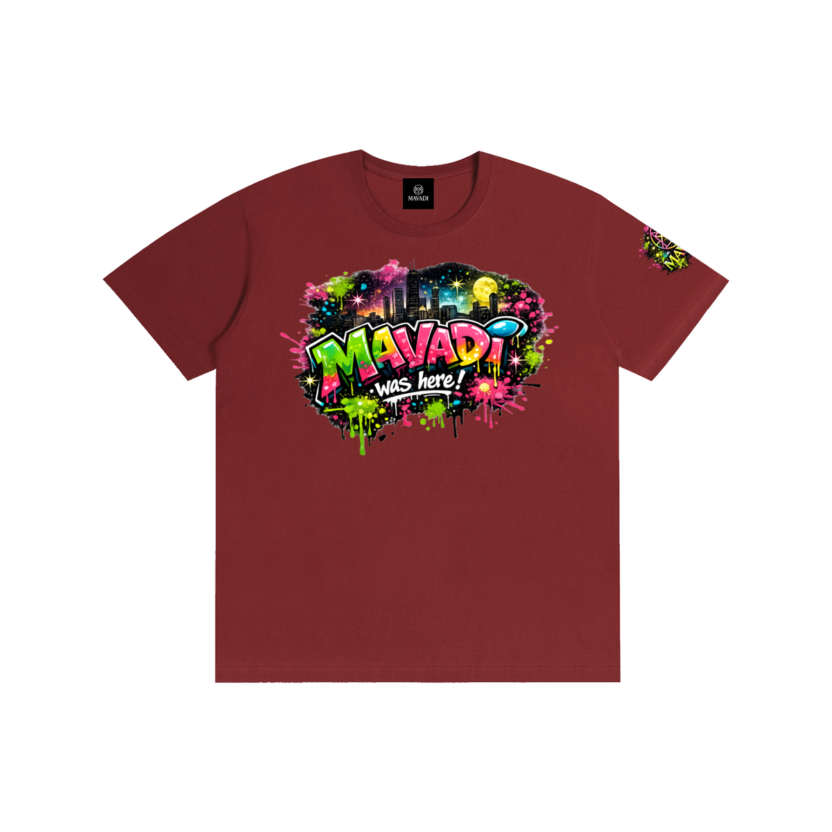 MAVADI was here Chi-Town graffiti  Unisex T-Shirt