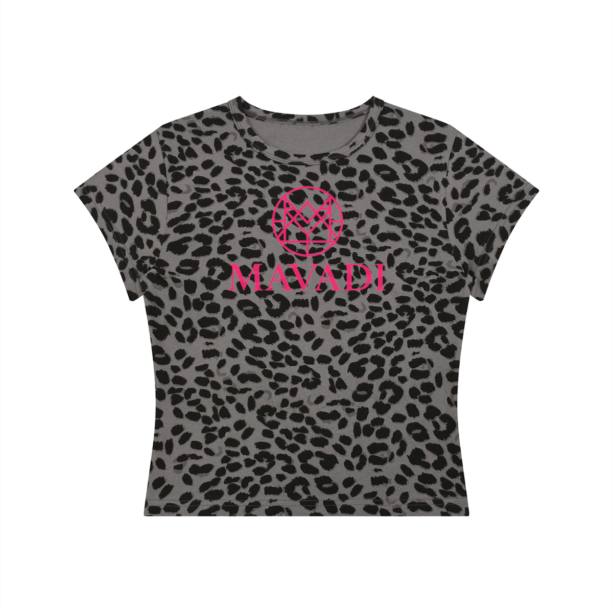 MAVADI Femme — Wild Signature Leopard Crop Tee