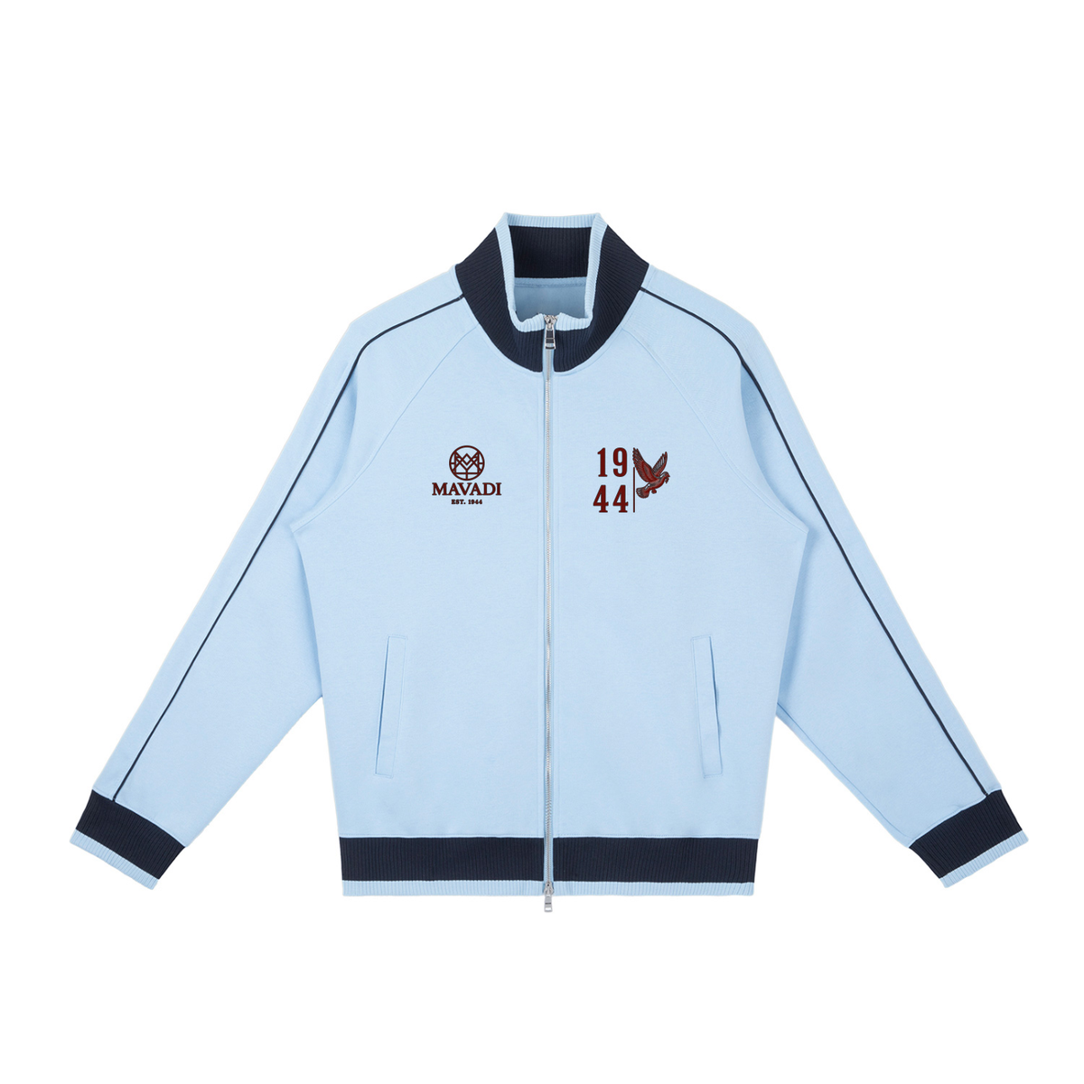 MAVADI 1944 Collection Peace Over War Light Zip Track Jacket