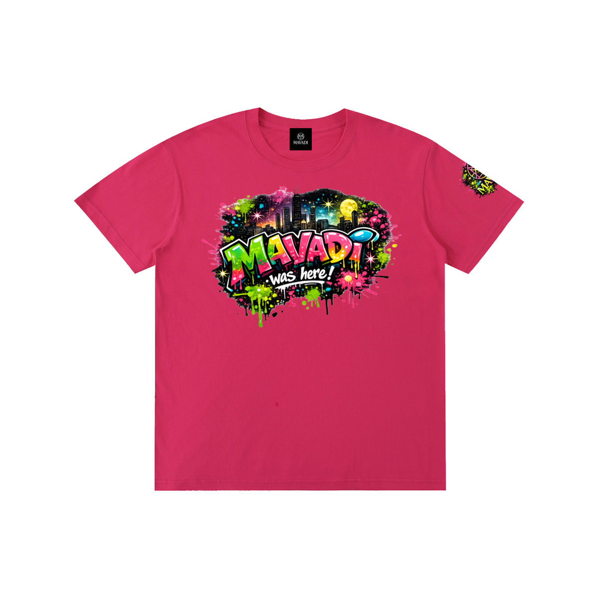 MAVADI was here Chi-Town graffiti  Unisex T-Shirt