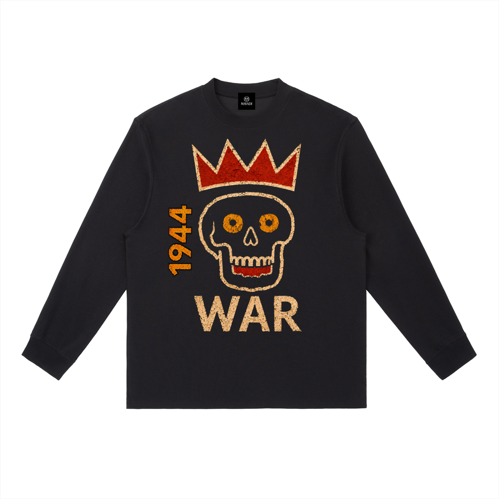 MAVADI 1944 Collection Crowned Witness Long Sleeve Tee