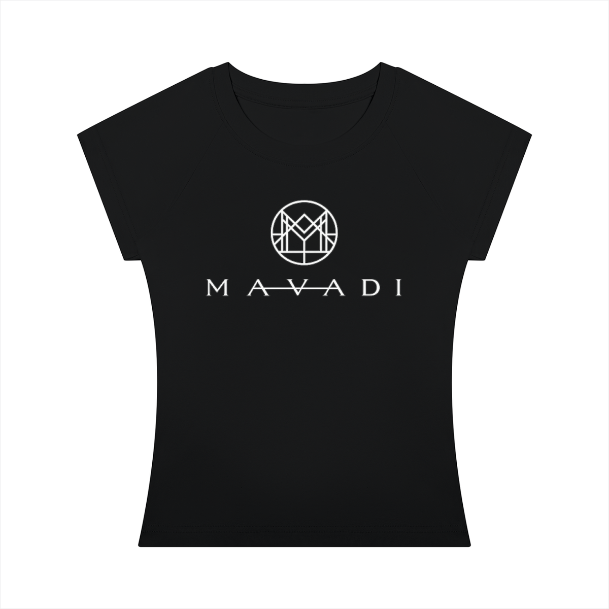 MAVADI FEMME Signature Logo T-Shirt — Dark Colors