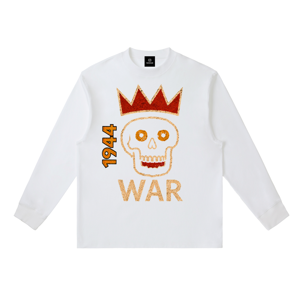 MAVADI 1944 Collection Crowned Witness Long Sleeve Tee