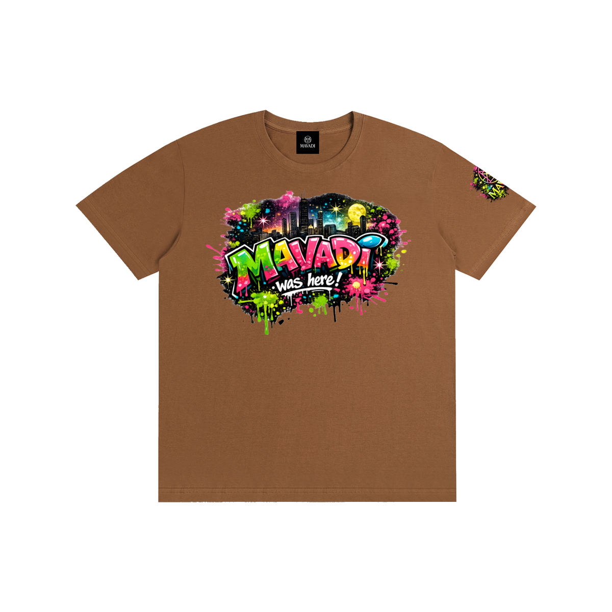 MAVADI was here Chi-Town graffiti  Unisex T-Shirt
