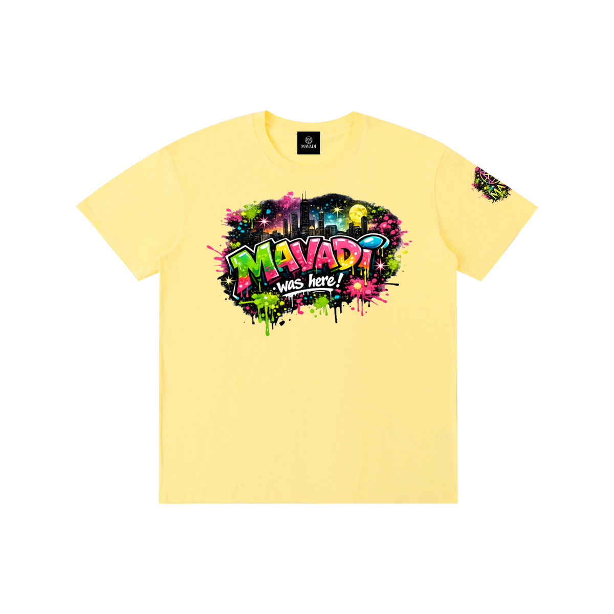 MAVADI was here Chi-Town graffiti  Unisex T-Shirt